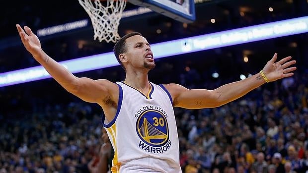 Stephen Curry, jugador de los Warriors