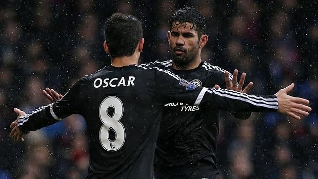 Diego Costa y Oscar