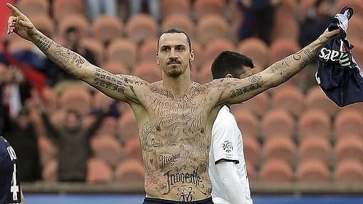 Futbolistas adictos a los tatuajes