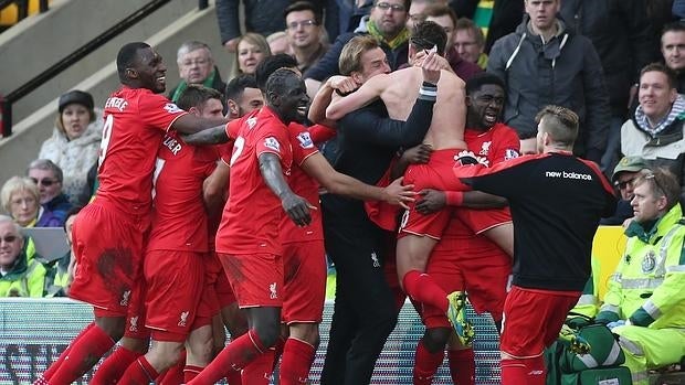 Norwich-Liverpool, el partido más loco de la Premier