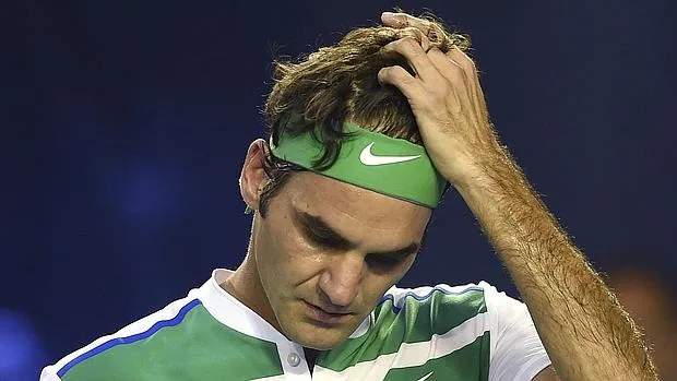 Federer, en el Abierto de Australia