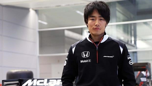 Nobuharu Matsushita, en la fábrica de McLaren en Woking