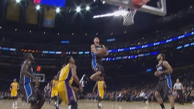 Aaron Gordon , en el partido ante los Lakers