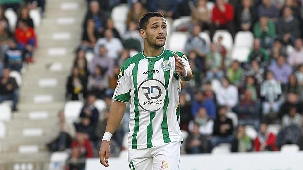 Florin Andone, delantero del Córdoba CF