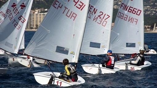 Buen fin dde semana de vela en Palamós