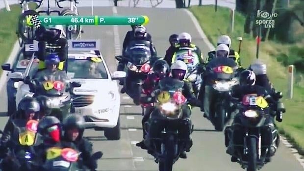 La carrera en la que Demoitié murió arrollado tenía 62 motos