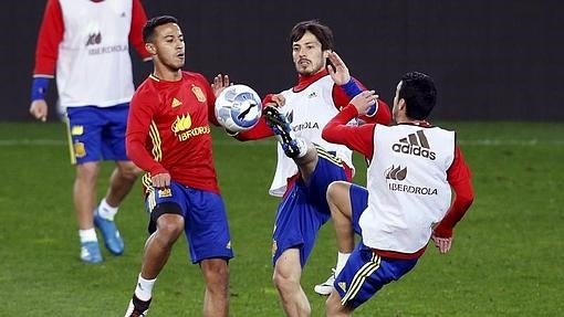 Thiago, Silva y Pedro