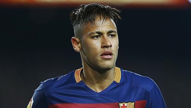 Neymar, en el partido contra el Madrid del pasado sábado