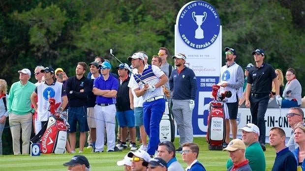 Pablo Larrazábal busca su cuarto título europeo en el Open de España