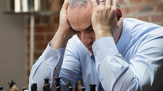 El excampeón del mundo de ajedrez Garry Kasparov