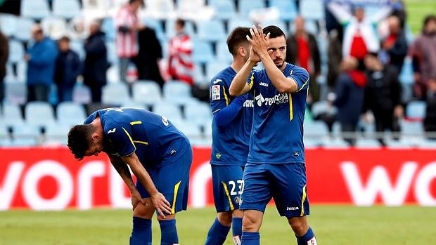 El Getafe en la pasada jornada