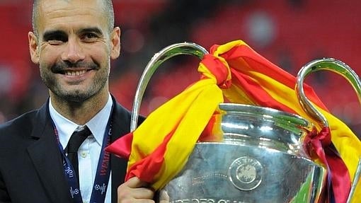 Pep Guardiola, con la Champions