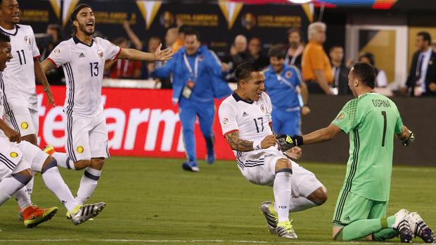 Colombia vuelve a las semifinales doce años después