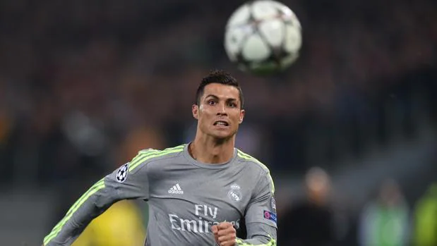 Crisitiano Ronaldo, instantes antes del gol elegido