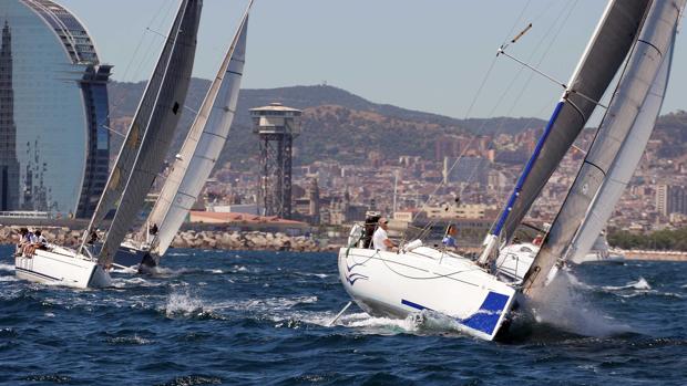 Rápido inicio de la regata de altura Alfonso XIII