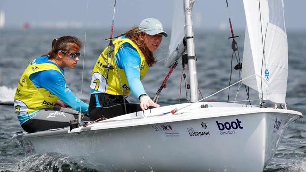 Mas y Barceló a un paso del Mundial Junior 470 y Cebrián del billete olímpico en Laser Radial