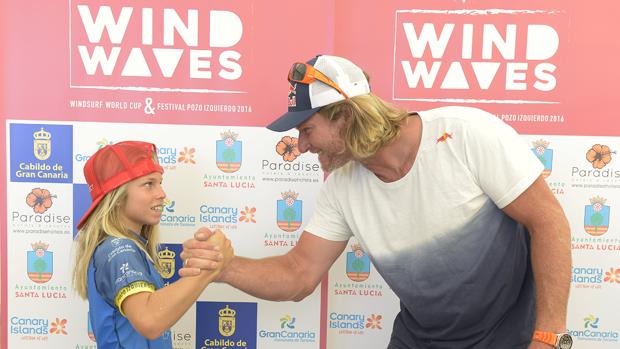 Serena espera en Pozo Izquierdo por el campeonato del mundo de windsurf de Gran Canaria