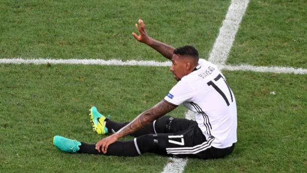 Boateng, lesionado durante el Alemania-Francia