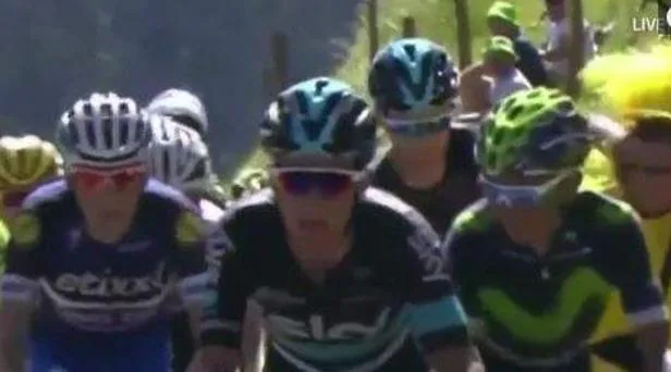 El ciclista del Sky Chris Froome, durante el Tour de Francia 2016