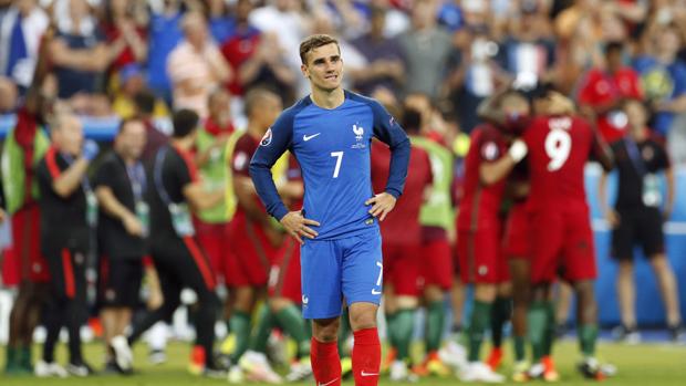 Antoine Griezmann durante la Eurocopa 2016