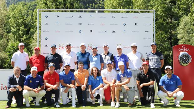 Algunos de los mejoRes golfistas del mundo arroparon a Sergio García en su torneo benéfico