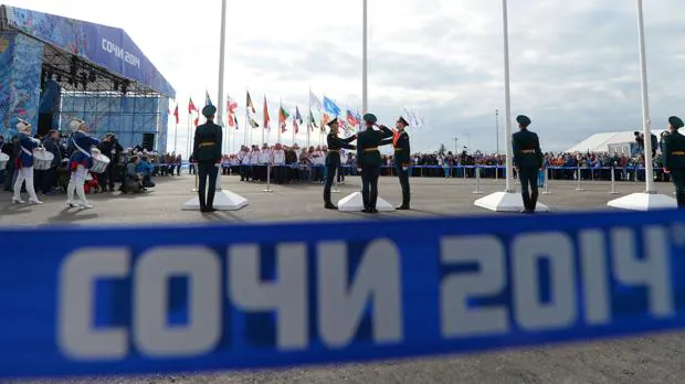 Ceremonia en Sochi, Rusia