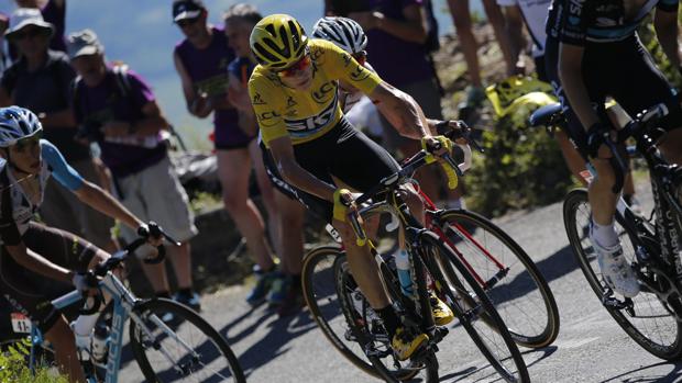 Froome, en una ascensión