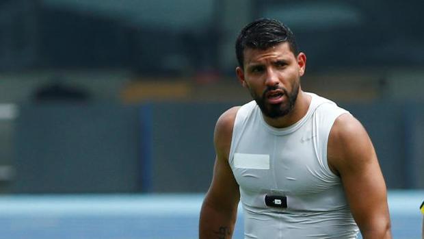 El desmejorado estado físico de Agüero