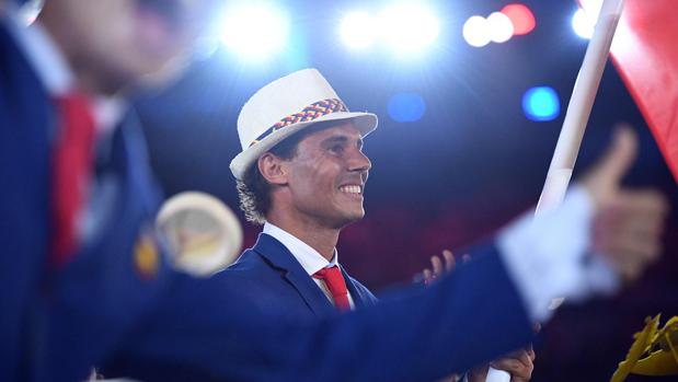 Rafa Nadal, abanderado español en la ceremonia de apertura