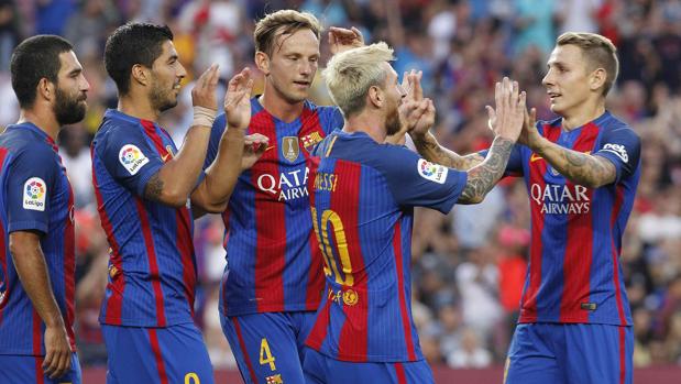 Messi se presenta a los nuevos