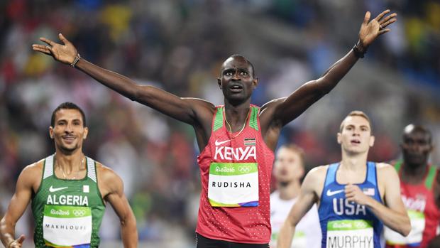 Rudisha defiende con autoridad su oro olímpico en los 800 metros