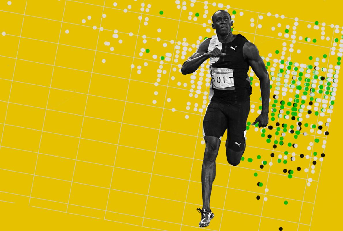 Usain Bolt ya no corre tan rápido, pero le sobra para ser inmortal