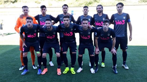 Once inicial de la Ponferradina en la jornada inaugural de liga en Segunda B