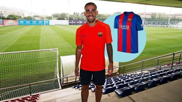 Paco Alcácer, en la imagen distribuida por error