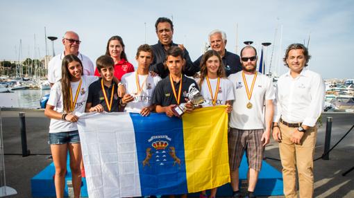 El Club Nàutic Arenal, campeón de España de Optimist