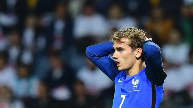 Griezmann se lamenta de una ocasión perdida ante Bielorrusia