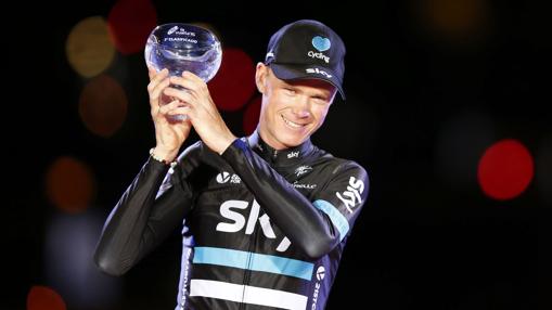 Chris Froome, en la reciente Vuelta a España