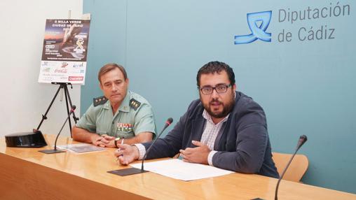 El coronel Alfonso Rodríguez Castillo y el diputado Jaime Armario