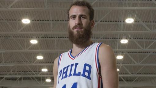 Sergio Rodríguez, en su segunda intentona en la NBA con los Sixers de Philadelphia