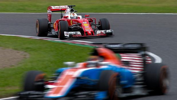 El enésimo enganchón de Vettel