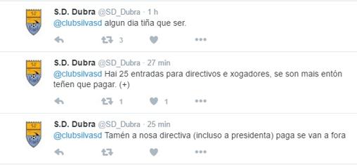 La respuesta de la SD Dubra