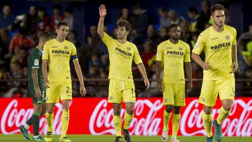 El Villarreal, este fin de semana en su partido de Liga contra el Betis