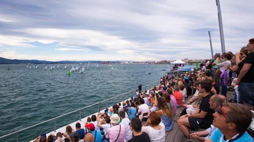 La final de la Sailing World Cup 2017, en Santander