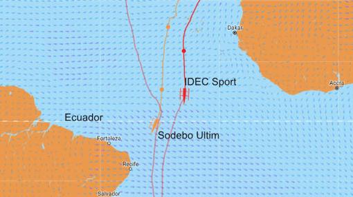 “Sodebo” establece nuevo récord entre Ouessant y el Ecuador