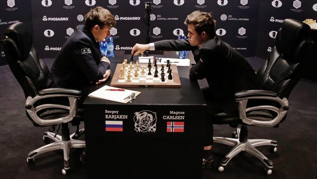 La quinta partida entre Carlsen y Karjakin, en directo