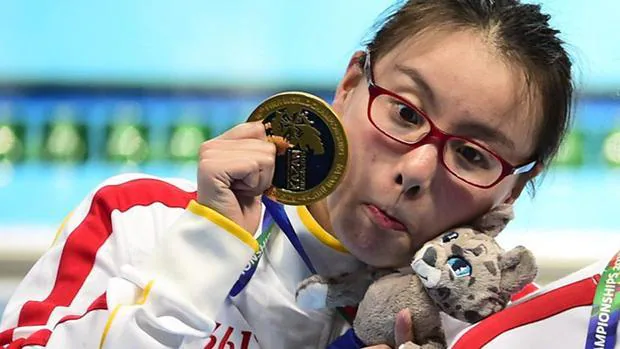 La nadadora china Fu Yuanhui admitió no haber nadado bien en Río 2016 tras bajarle el periodo