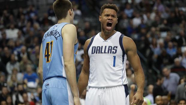 Juancho Hernangomez, ante Dallas