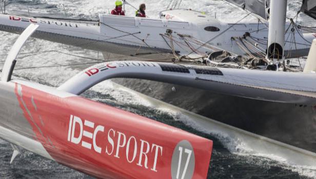 “IDEC Sport” vuela rumbo sur a 300 millas de Cabo Verde