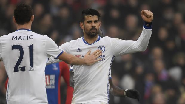 Diego Costa, en un partido del Chelsea