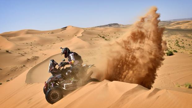 El «Caballero Negro», el único español que competirá en quads del Dakar